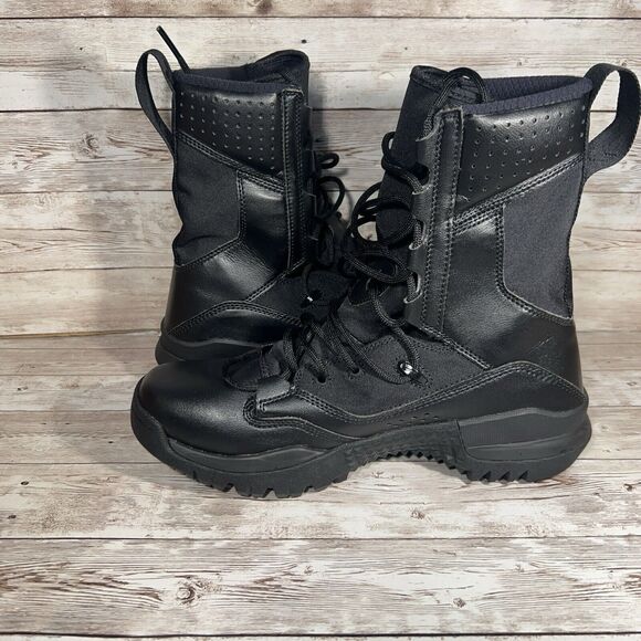 Nike Special Field  Boot 8” Tactical Boots Triple Black  Model AO7507-001 Size 7 - Picture 5 of 7